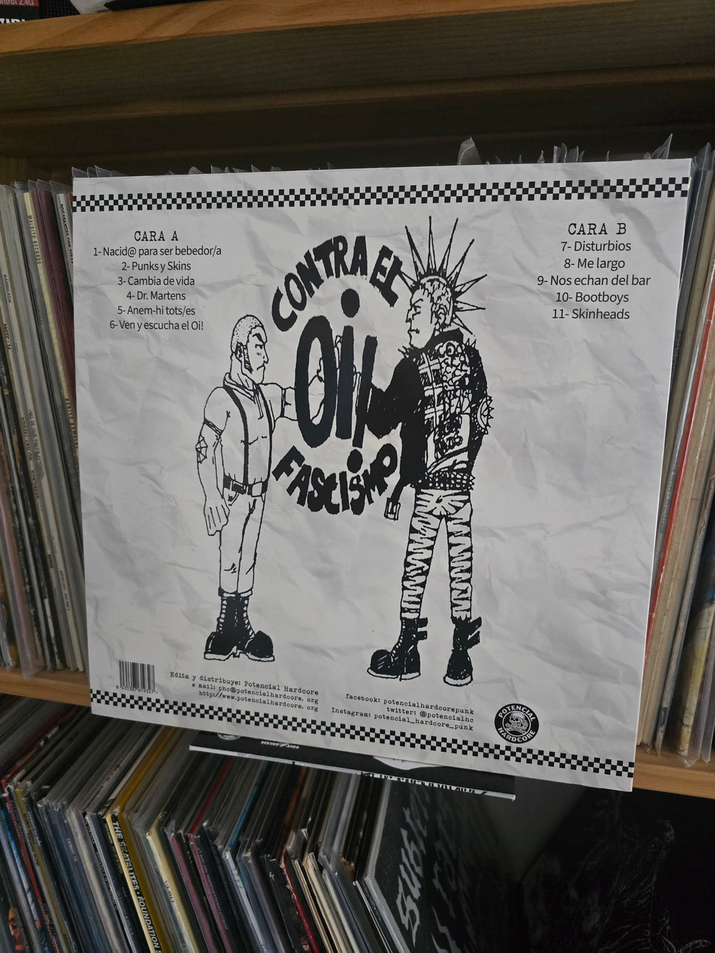 OI! THE ARRASE "PUNKS & SKINS"