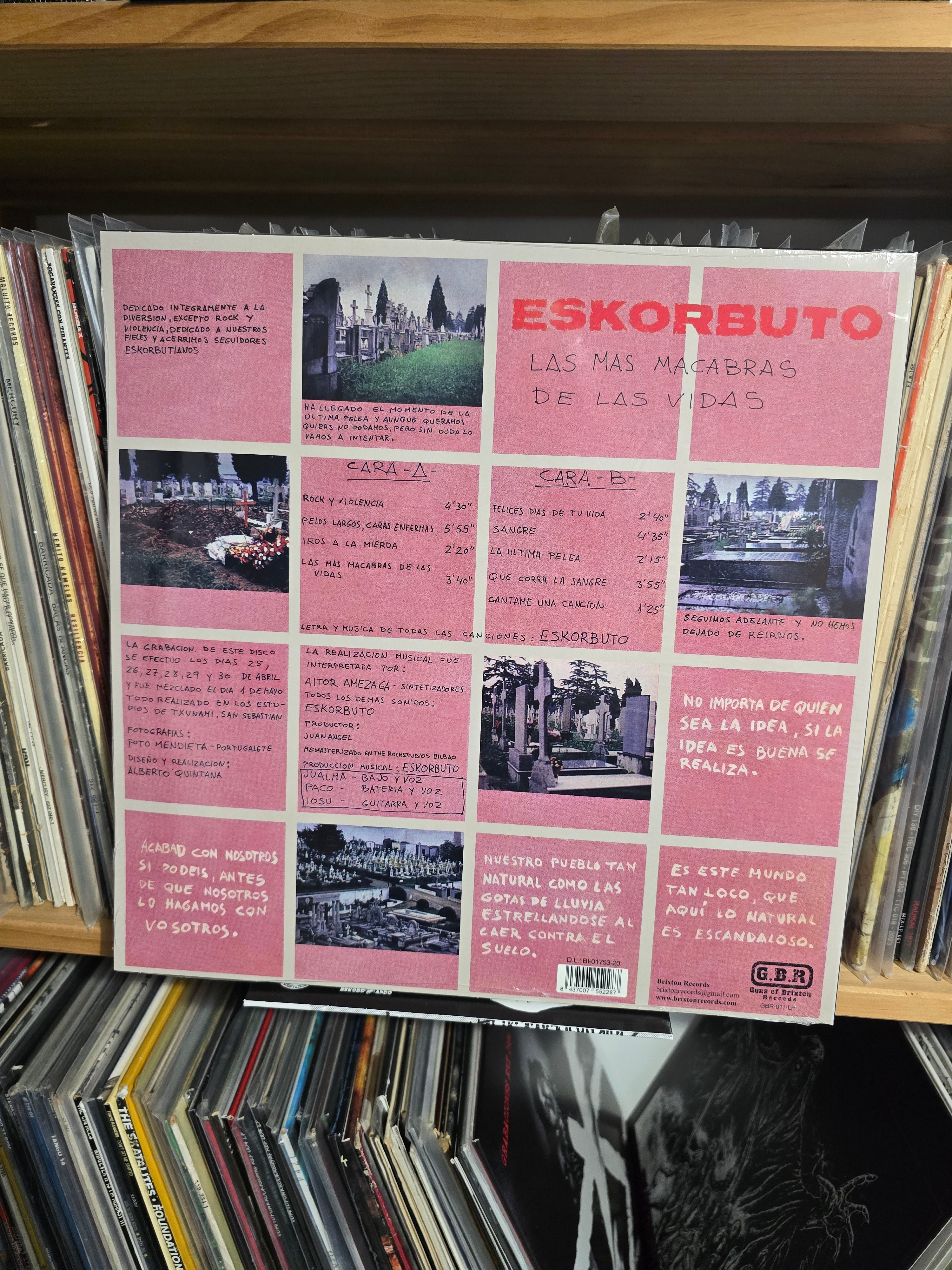 ESKORBUTO "LAS MAS MACABRAS DE LAS VIDAS"