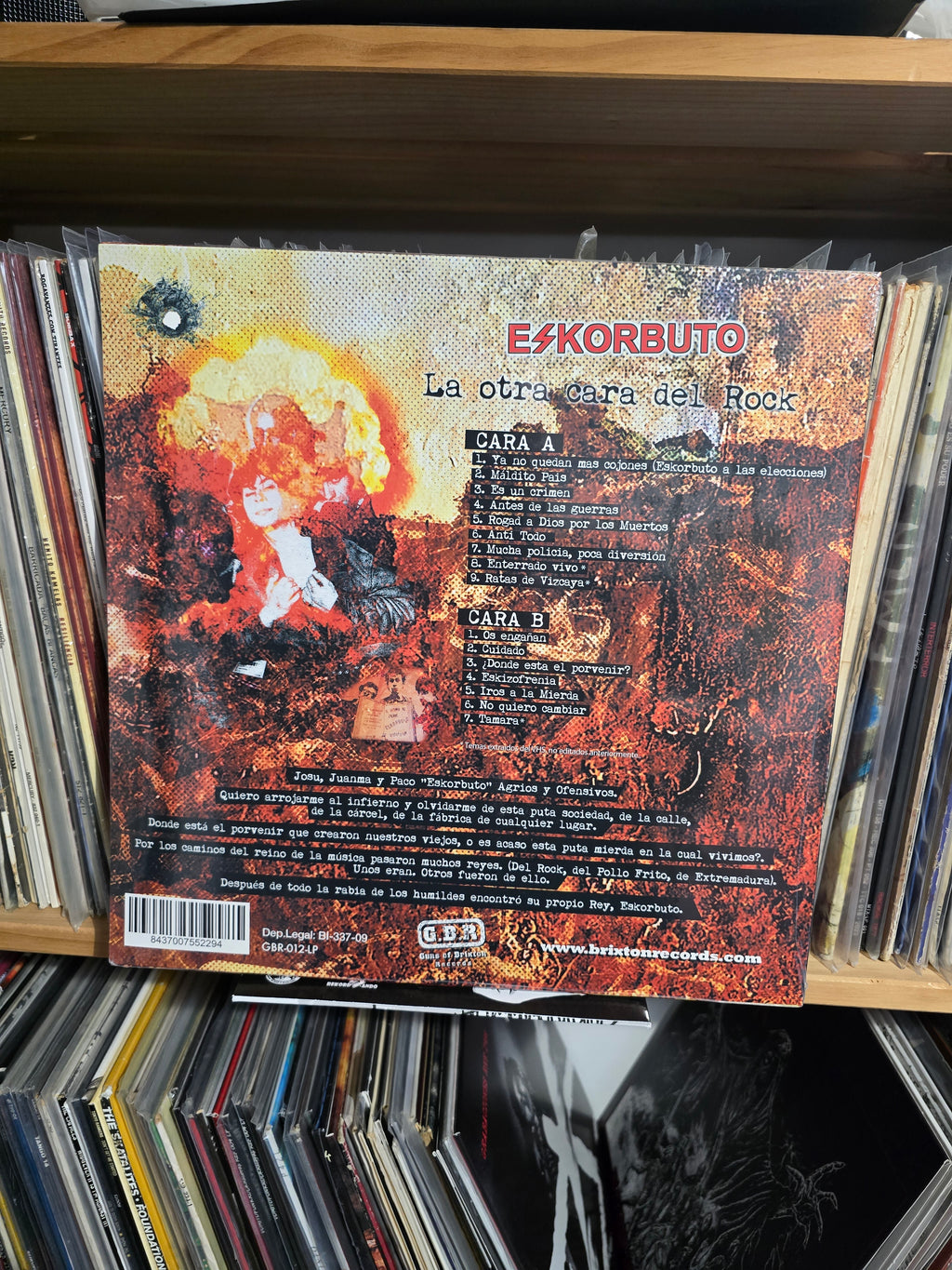ESKORBUTO "LA OTRA CARA DEL ROCK" DIRECTO