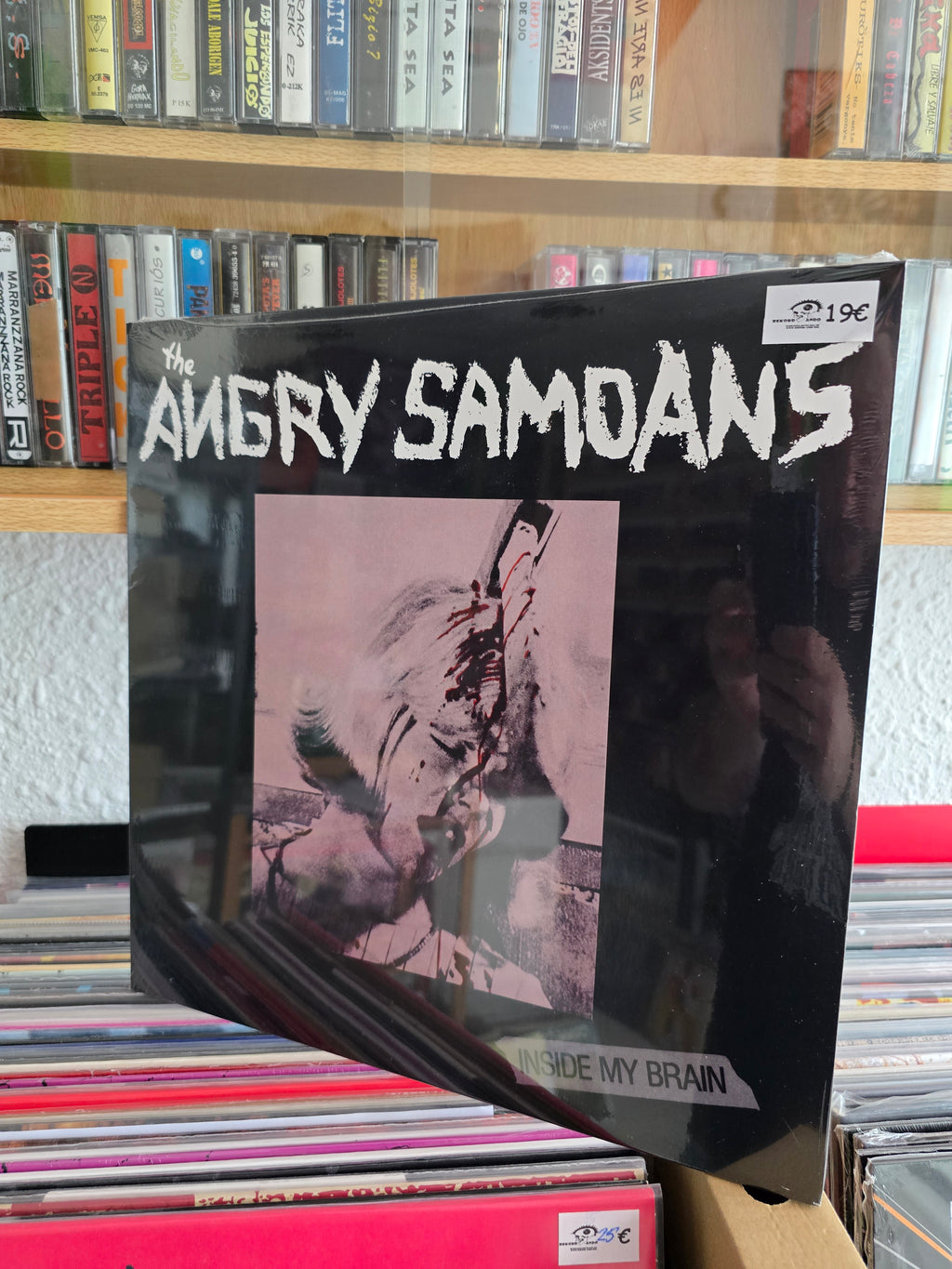 THE ANGRY SAMOANS "INSIDE MY BRAIN+BONUS TRACK"