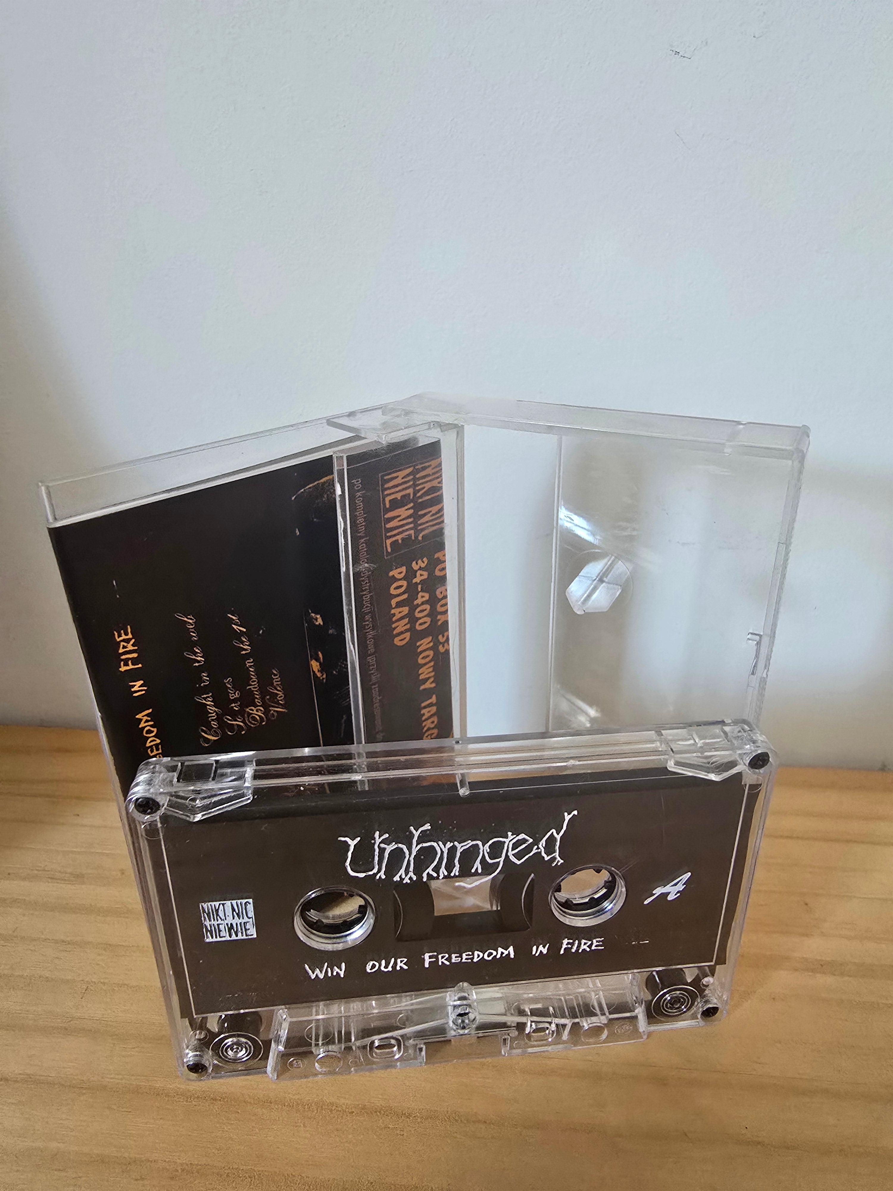 UNHINGED "WIN OUR FREEDOM IN FIRE"
